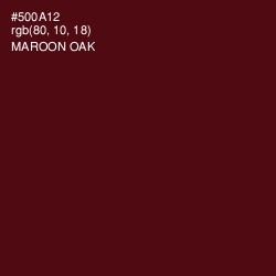 #500A12 - Maroon Oak Color Image